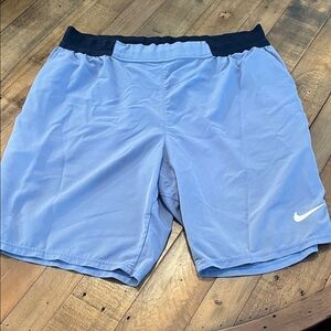 Nike Light Blue Sports Shorts